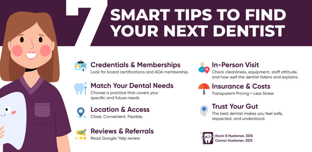 Tips for Finding a New Dentist